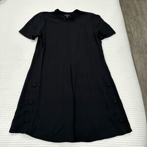 RAG & BONE - Black silk mini dress
